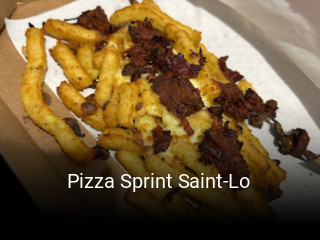 Pizza Sprint Saint-Lo réservation