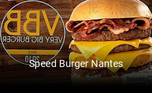 Réserver une table chez Speed Burger Nantes maintenant