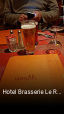 Hotel Brasserie Le Rustic réservation de table