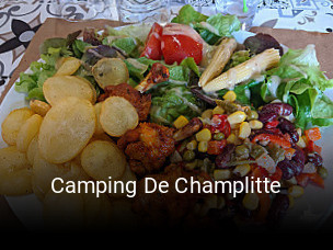 Réserver une table chez Camping De Champlitte maintenant