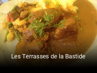 Les Terrasses de la Bastide réservation de table