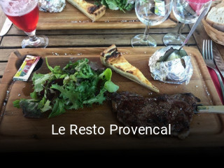 Le Resto Provencal réservation de table