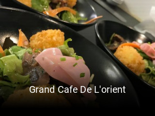 Grand Cafe De L'orient réservation