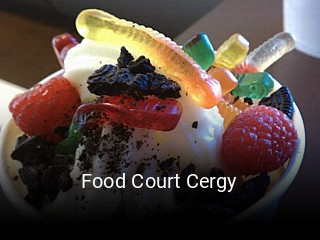 Food Court Cergy réservation de table