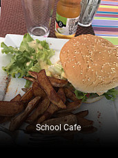 School Cafe réservation de table