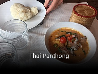 Thai Panthong réservation de table