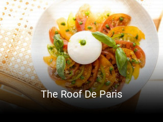 Réserver une table chez The Roof De Paris maintenant