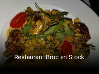Réserver une table chez Restaurant Broc en Stock maintenant