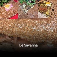 Le Savanna réservation de table