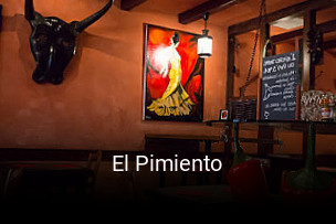 Réserver une table chez El Pimiento maintenant