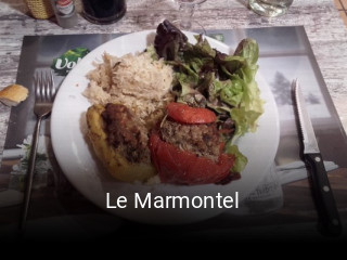 Le Marmontel réservation de table