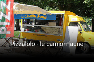 Pizzalolo - le camion jaune réservation