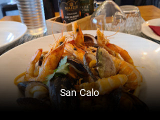 San Calo réservation de table