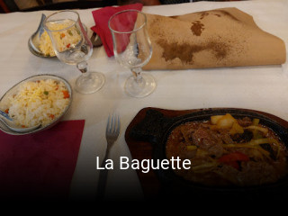 La Baguette réservation de table