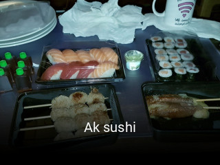 Ak sushi réservation en ligne