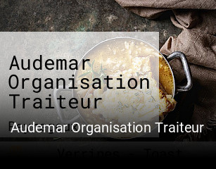 Audemar Organisation Traiteur réservation de table