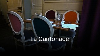La Cantonade réservation de table