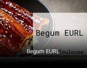 Begum EURL réservation de table