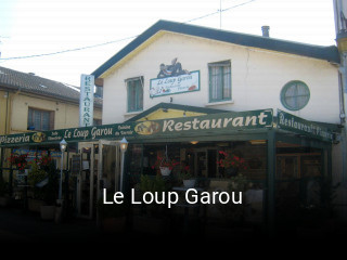 Le Loup Garou réservation de table