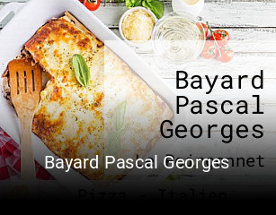 Réserver une table chez Bayard Pascal Georges maintenant