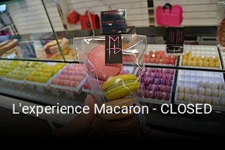 L'experience Macaron - CLOSED réservation de table