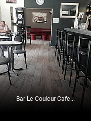 Bar Le Couleur Cafe (pas restaurant) réservation