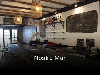 Réserver une table chez Nostra Mar maintenant