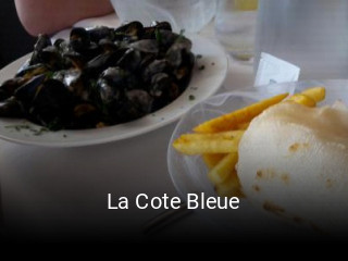 La Cote Bleue réservation de table