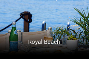 Réserver une table chez Royal Beach maintenant