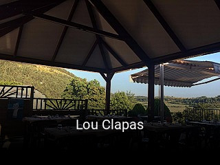 Lou Clapas réservation en ligne