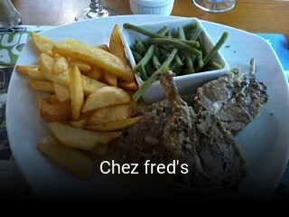 Chez fred's réservation