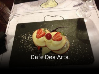 Réserver une table chez Cafe Des Arts maintenant
