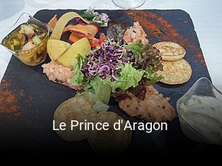 Le Prince d'Aragon réservation de table