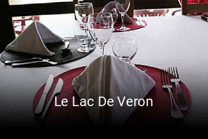 Le Lac De Veron réservation de table