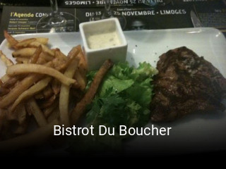 Bistrot Du Boucher réservation de table