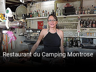 Restaurant du Camping Montrose réservation de table