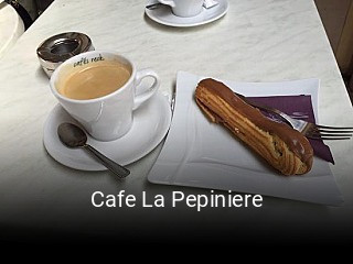 Cafe La Pepiniere réservation de table