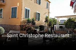 Saint Christophe Restaurant réservation