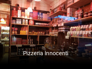 Pizzeria Innocenti réservation de table