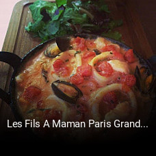 Les Fils A Maman Paris Grands Boulevards réservation de table