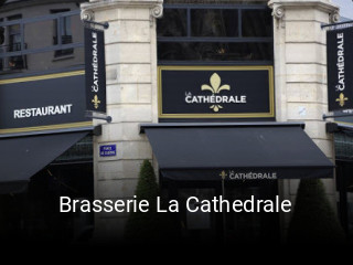 Brasserie La Cathedrale réservation de table