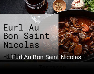 Eurl Au Bon Saint Nicolas réservation en ligne
