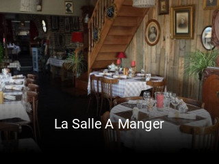 La Salle A Manger réservation de table