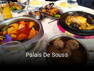 Réserver une table chez Palais De Souss maintenant