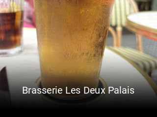 Brasserie Les Deux Palais réservation de table