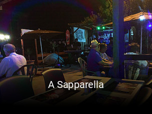 A Sapparella réservation de table
