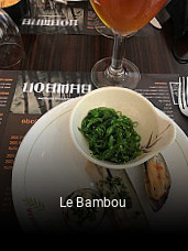 Le Bambou réservation de table