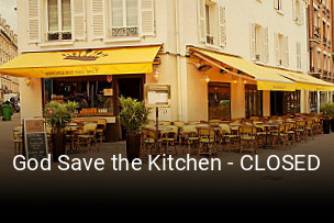 God Save the Kitchen - CLOSED réservation de table