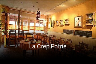 La Crep'Potrie réservation de table