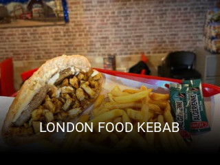 LONDON FOOD KEBAB réservation de table